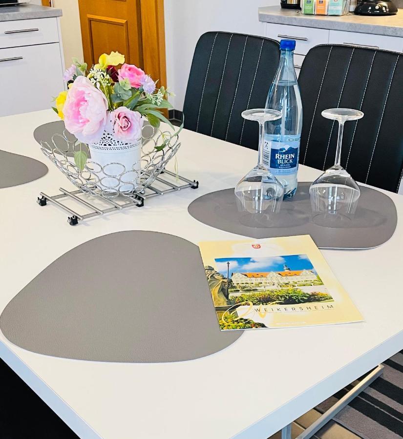 Ferienwohnung Marina An Der Romantischen Strasse Weikersheim Esterno foto