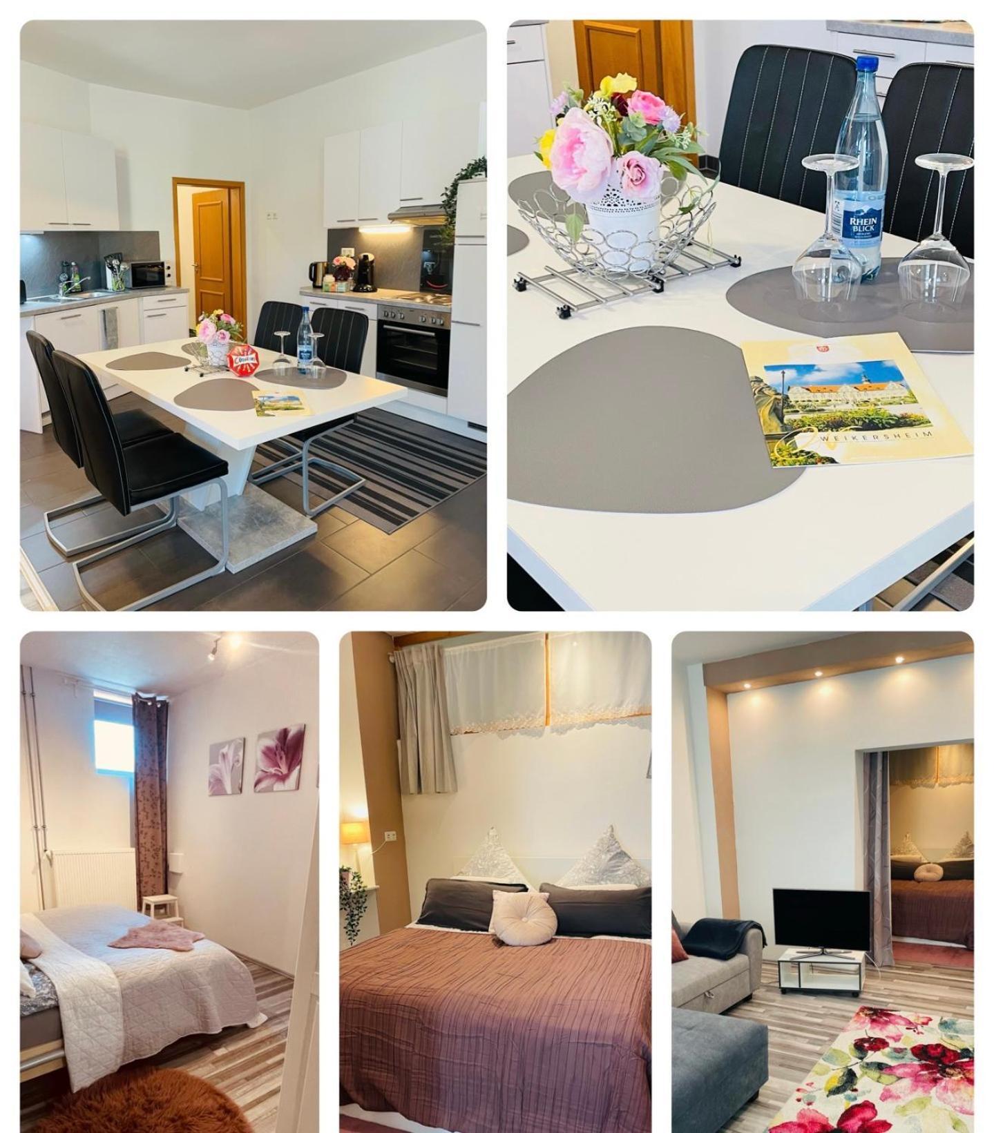 Ferienwohnung Marina An Der Romantischen Strasse Weikersheim Esterno foto